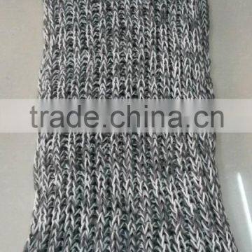 2014 Winter Newest Fashion Unisex Two Thread Weave Circle Loop Knitted Scarf photo-3