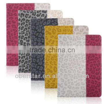 Newest Leopard Flip Tablet Leather Case Stent Holster Cover For iPad 2/3/4