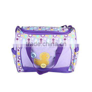 Wholesale Cheap Tote One Shoulder Mommy Baby Bag Lovely Diaper Bag photo-4