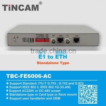 E1 to 1 Ethernet interface converter (TBC-FE6006-AC)