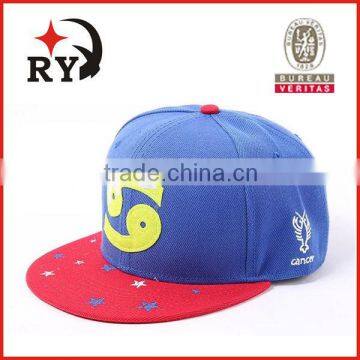 Brushed Cotton Embroidery Promotional Snapback Hat And Cap photo-2