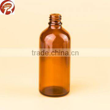 100ml amber essential oil glass bottle--e-liquid glass bottle