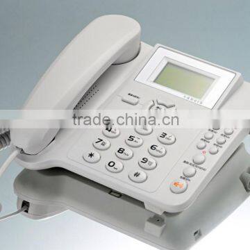 OEM - FWT101 : support GSM, , speakerphone, text message, display Battery Capacity corded phone
