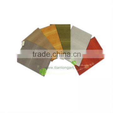 hot sale! cheap leather placemats wholesale for tableware wedding