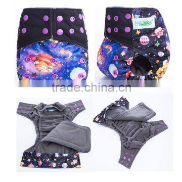 china reusable AI2 bulk organic cloth baby diapers with bamboo charcoal snap in insert                        
                                                Quality Choice