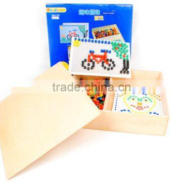 Hot Selling Wooden Beads Sets OEM High Quality Teaching Sets Toys Educational Beads Set Teaching Toys MDD-1017 photo-3