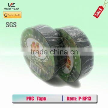 0.13mm*19mm*20m Pvc Tape Flame Retardant