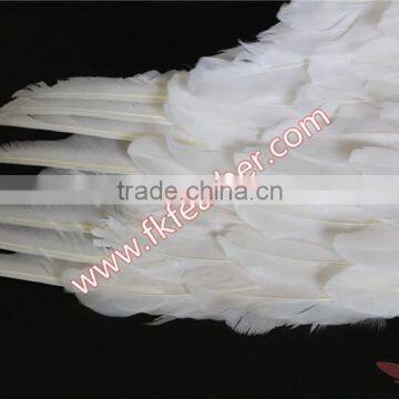 Stage Party Supplies White Large Feather Angel Wings With Turkey Feather