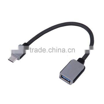 0.2MUSB Type C to USB Type A Male to Female OTG Data Connector Cable Adapter