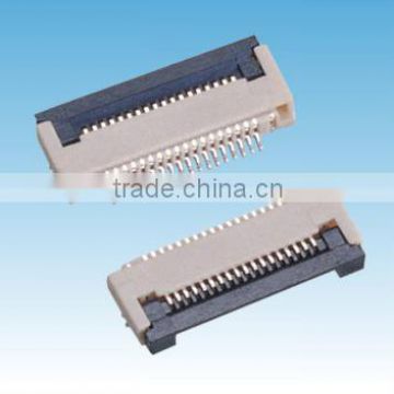 WIRE TO BOARD CONNECTORS FPC 0.5mm Pitch Connector (H=2.0mm BACK FLIP TYPE),OEM/ODM AVAILABLE