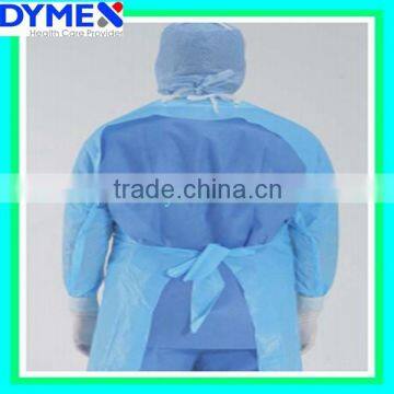 China Factory Supply SMS Nonwoven Fabric Isolation Gowns photo-2