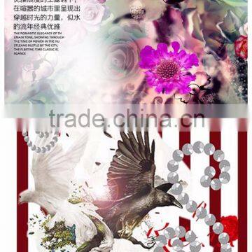 Digital Print Viscose Fabric / Rayon Fabric Price photo-5