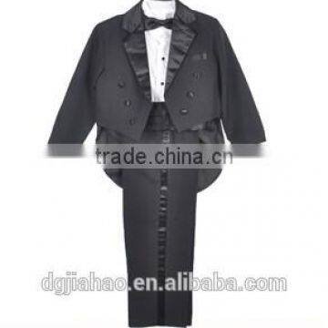 Fashion Classical design jacquard splice three pcs flower boys Suits & Tuxedo                        
                                                                                Supplier's Choice