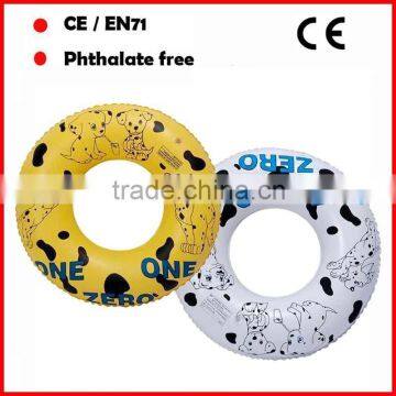 Promotional swim ring for child ,kids swim ring ,kids inflatable swim ring with custom logo printed