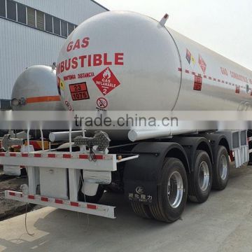 3 axles lpg tank trailer, 3 axle lpg propane tank semi trailer, 40ft lpg container