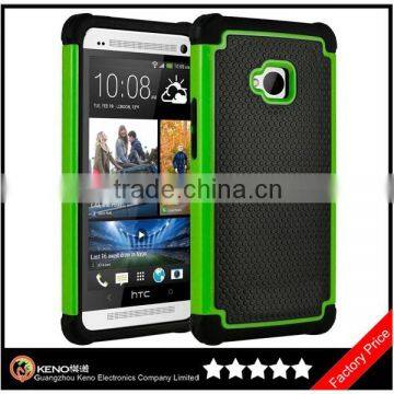 Keno Hybrid Combo Slim Armor Case for HTC One M7,for HTC One M7 Slim Armor Cover