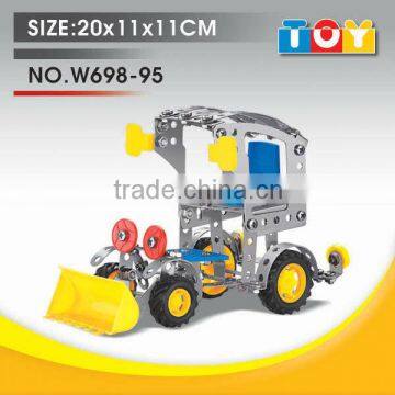 Most popular gift for child combined toy DIY scraper model