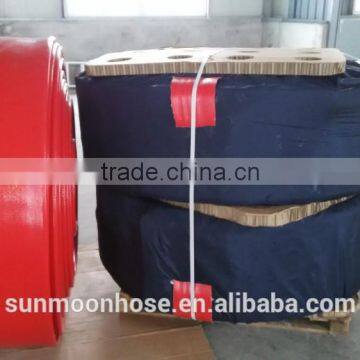 Factory Supply Working Pressure 150psi~420psi TPU Lay- Flat Hose,4",6",8",10",12", With Fittings,