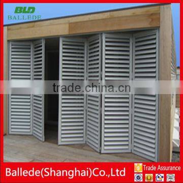 sliding louver