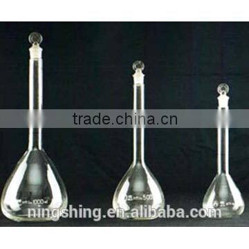 Volumetric Flasks, with plastic or grounded glass stopper