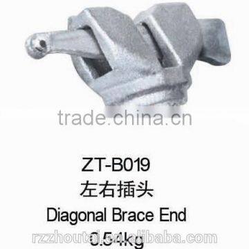 Scaffolding Coupler Scaffolding Coupler nut and bolt Scaffolding Diagonal Brace End ZT-B019