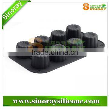 Eco-friendly 8-cup Silicone Muffin Pan from Ningbo