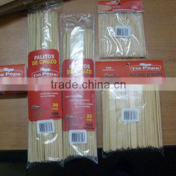 Zhi Tong factory supply food grade bamboo skewer sticks