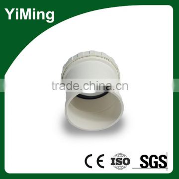 YiMing 110mm pvc screw coupling of fitting