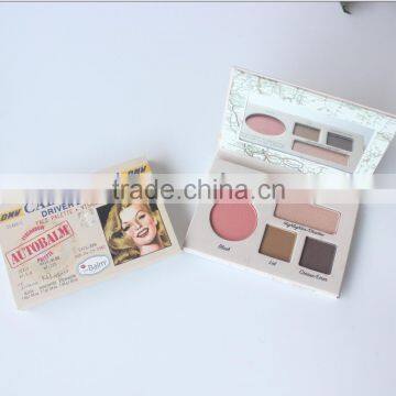 the balm lip balm & powder& eyeshadow &blusher 4 in 1 makeup kit