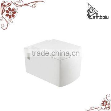 Sanitary ware ceramic square wall hung toilet