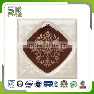 China Factory High Quality Carved 3D Leather Leather Wall Tiles