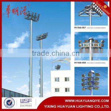 15m 30m street mast flood lighting poles