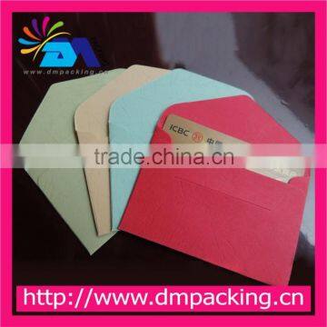 wholesale small mini card packaging envelope for gift cards