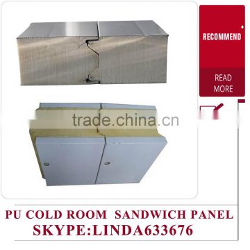 PU sandwich panel for prefabric home 50mm-150mm for panel