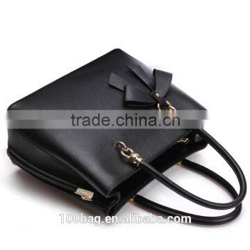 Hot Sale Korean Fashion Single PU Leather Handbag Handbag for Ladies Shoulder Bag photo-2