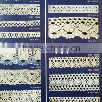 Quality Crazy Selling crochet cotton lace trim