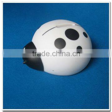 Novely beetle shaped coin saving box for promotion