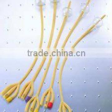 100% Silicone Latex foley catheter