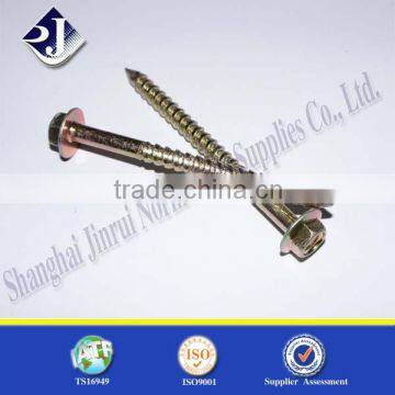 Free Sample ISO9001:2008 Certificated Flange Wood Screw