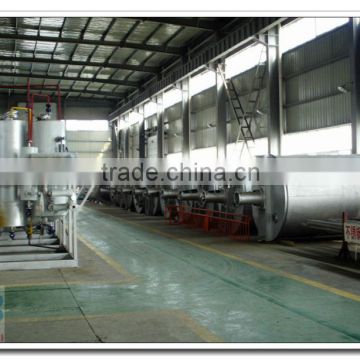 Continuous and automatic 30-50T vegetable seeds oil cake solvent extraction plant with different models