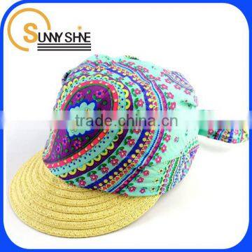 Sunny Shine cheap women straw hat decoration