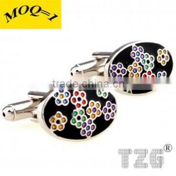 TZG00322 Fashion Enamel Cufflink