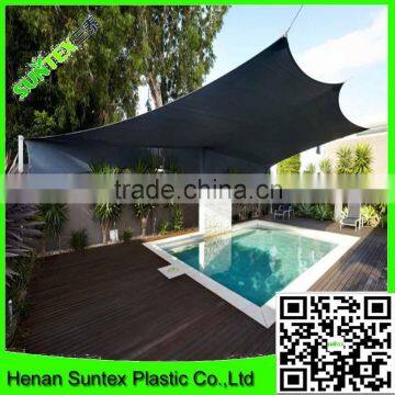 100% PE sun shade sail for roofing /car park sun red shade sails 185g/m2 sun shadow sail