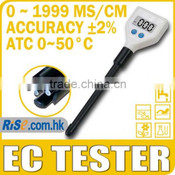 EC Electrical Conductivity Meter Water Tester 1999ppm Aquarium Long Probe