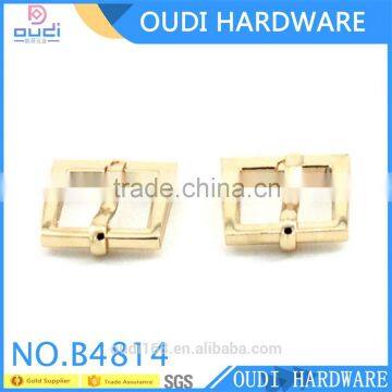 SGS Zinc Alloy Light Gold Shoe Buckles Shoe Decoration Accessories Metal Shoe Buckle Parts                        
                                                Quality Choice