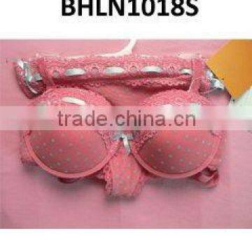 Ladies lace bra and panty underwear set women lace sexy lingerie,pink sexy lady bra and panty set