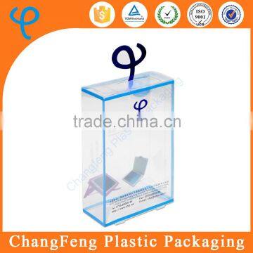 Wholesale Clear PU Leather Packaging Box Plastic