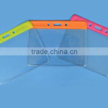 ID Badge Holder, Plastic Badge Holder, PVC Card Holder Quality Choice photo-5