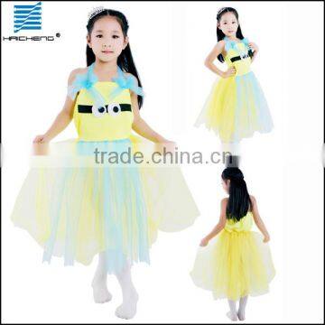 Party supply child despicable me princess dress costume