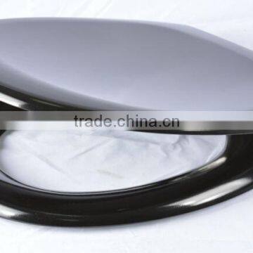 Slow Down Black Coloured Toilet Seats photo-2